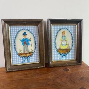 Vintage Swiss Cottagecore Framed Photos